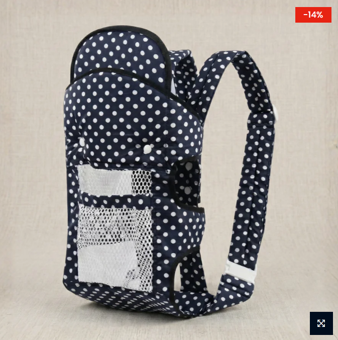 0-36M Baby Carrier Hipseat & Sling Carrier – Front & Back Carry