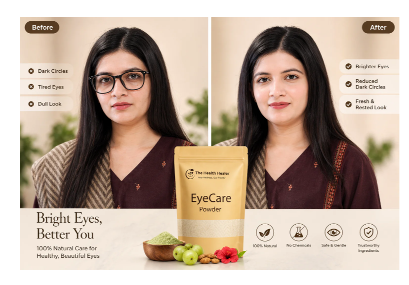 Herbal EyeCare Support Powder — Natural Eye Wellness Formula