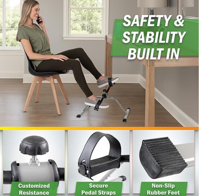 Leg & Arm Cycling Exercise Machine