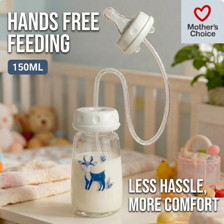 Hands Free Self Feeding Bottle - 150ml