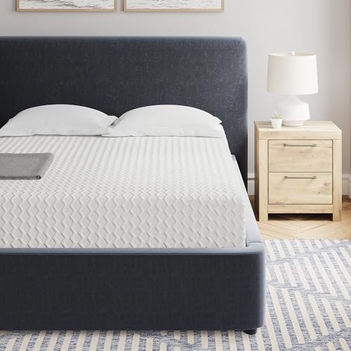 Ashley Chime 12 Inch Medium Firm Memory Foam Mattress – CertiPUR-US Certified, Queen